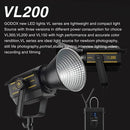 Godox VL150 / 200 / 300, LED-Videoleuchte mit BD-04 Barndoor Kit