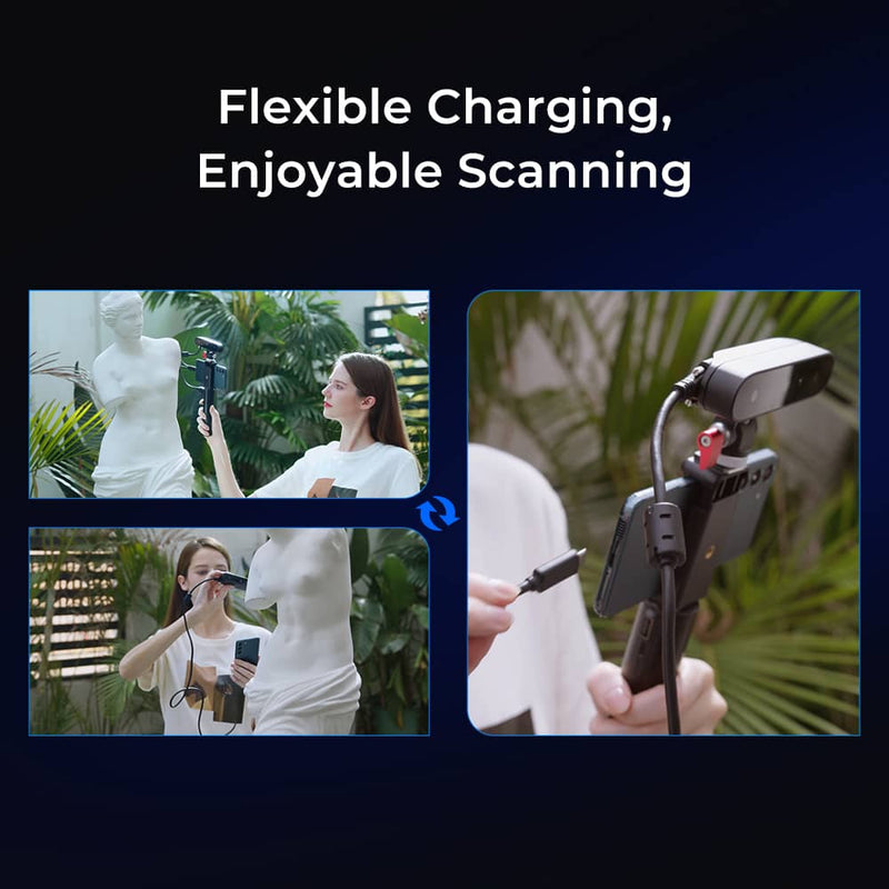 Creality CR-Scan Ferret 3D-Scanner Kompatibel mit Android/Win10 11 (64-Bit)/Mac OS