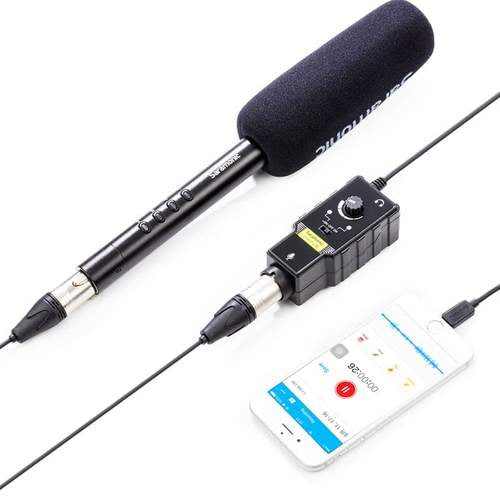 Saramonic SMARTRIG + DI PROFESSIONELLE 2-KANAL-AUDIO-SCHNITTSTELLE MIT XLR