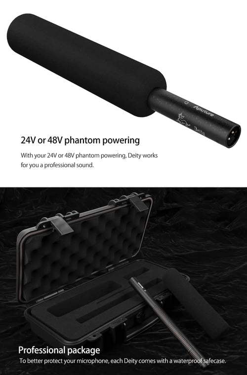 Aputure Deity Shotgun Kondensatormikrofon