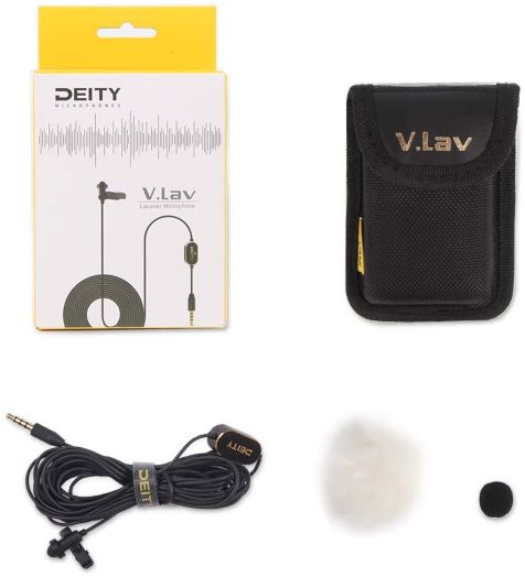 Deity V.Lav Mikrofon mit 3,5mm-TRRS-Anschluss