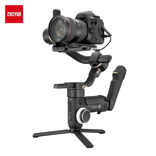 Zhiyun Crane 3S 3-Achsen Gimbal für DSLR-Kameras und Camcorder (Pro-Paket)