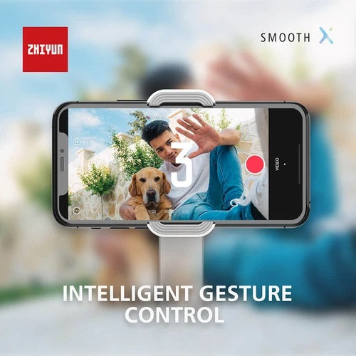 Zhiyun Smooth X Phone Größe Faltbares Design mit Erweiterbarer Griff