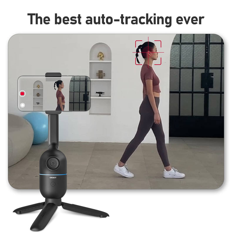 OBSBOT Me: KI-betriebene, automatisch verfolgende Selfie-Telefonhalterung——DE Lieferung