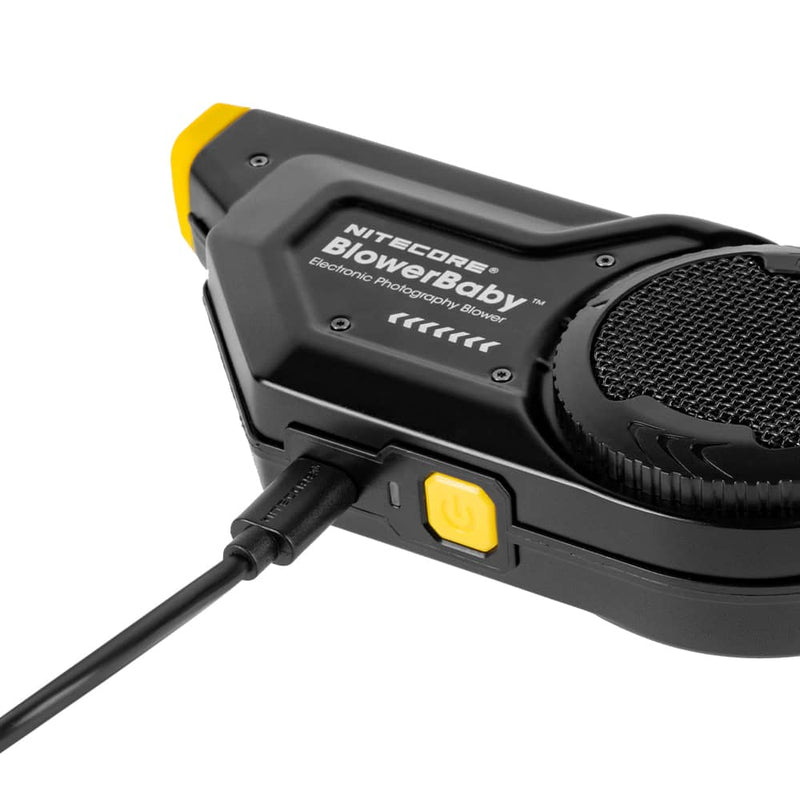 Nitecore BlowerBaby elektronisches Reinigungsluftgebläse für Kamera und Objektiv
