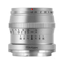 TTArtisan 50mm F1,2 Objektiv für Fuji-X, Sony-E Nikon-Z und M4/3 Mount