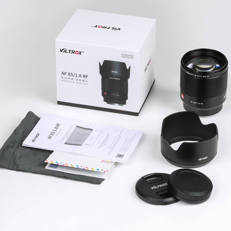 Viltrox 85mm F1.8 Autofokus Medium-Teleobjektiv für Canon RF-Mount Kameras