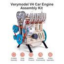 Teching Vierzylinder-Reihenmotor Modell Vollmetall-Montagesatz, 2021 NEUE Version