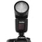 Godox V1 Flash mit Godox AK-R1 Zubehörkit für Nikon, Canon und Sony