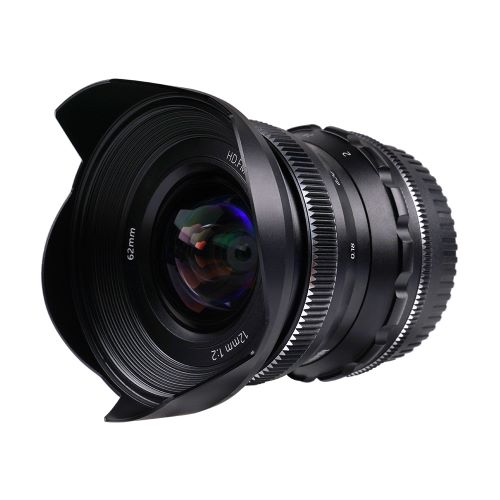 Pergear 12mm F2 Manuell Weitwinkelobjektiv für Fuji X, Nikon Z und M4/3 Mount