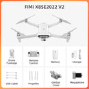 FIMI X8SE 2022 Kamera Drohne 4K Professionelle Quadcopter Kamera RC Hubschrauber GPS RC Drohne