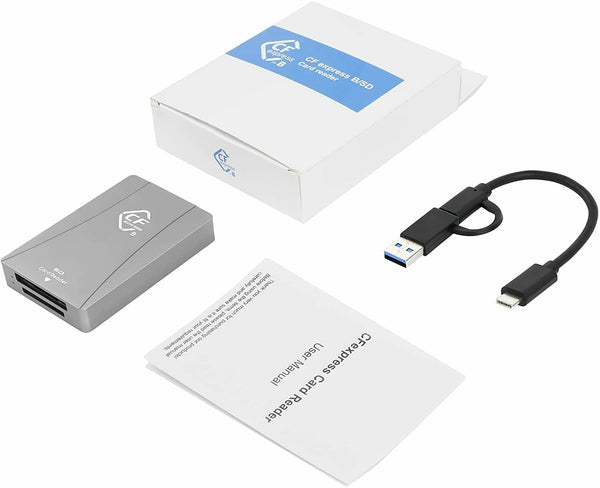 Pergear CFexpress Typ-B Kartenleser USB Adapter