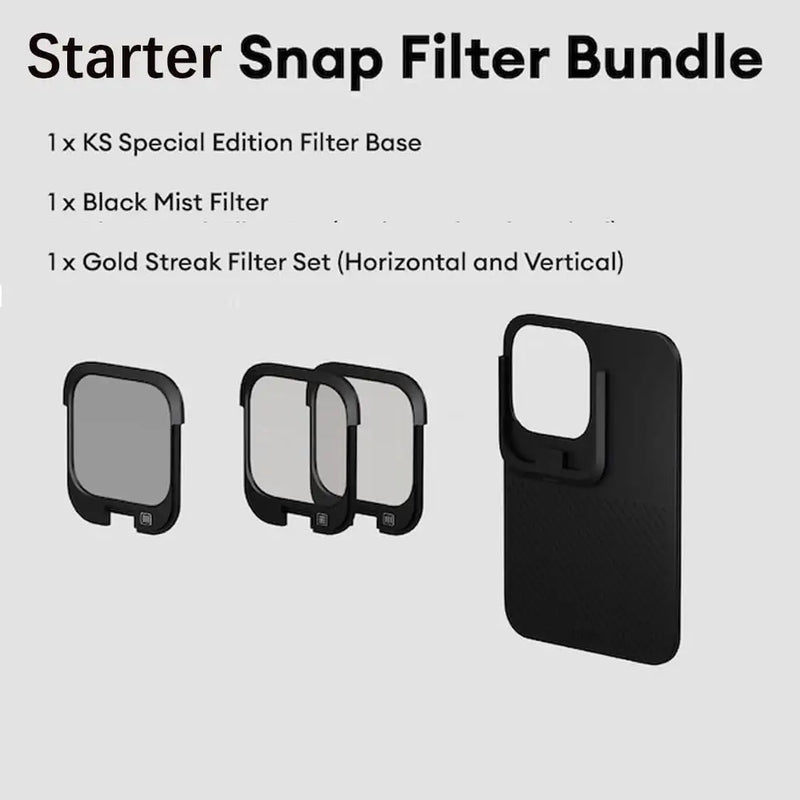 Pan's Snap Filter Set für iPhone Video Make und Tiktok/Youtube/Ins Blogger