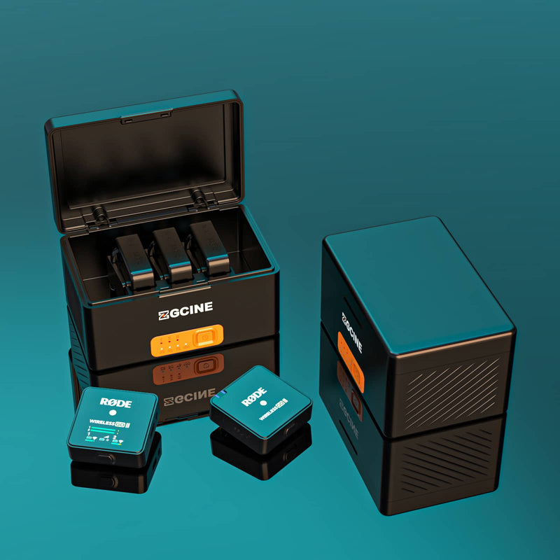 ZGCINE R30 Pro Ladekoffer für RODE Wireless Go II/Rode Wireless GO Wireless Mikrofonsystem, 2022 Neue Version